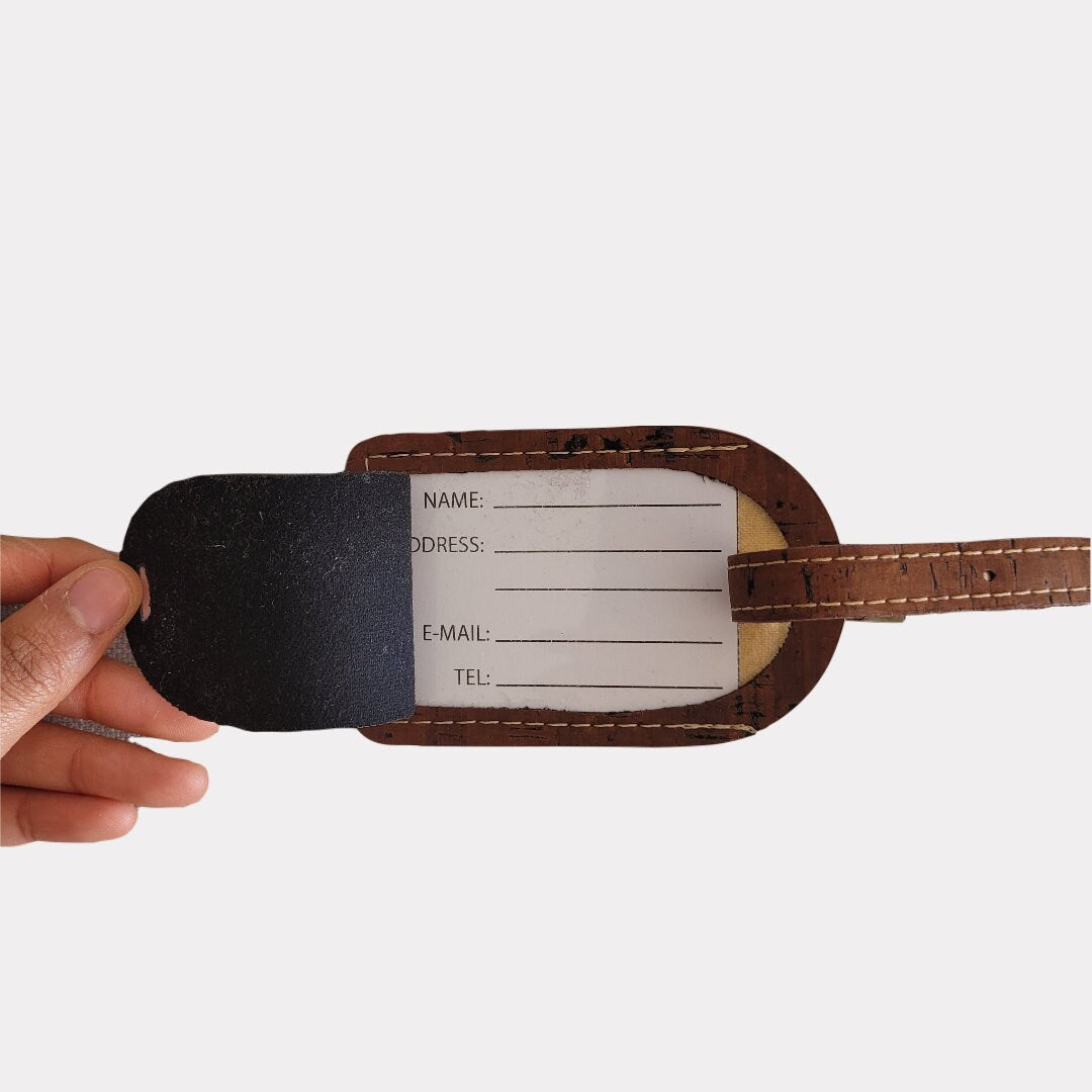 Cork Travel Luggage Tag