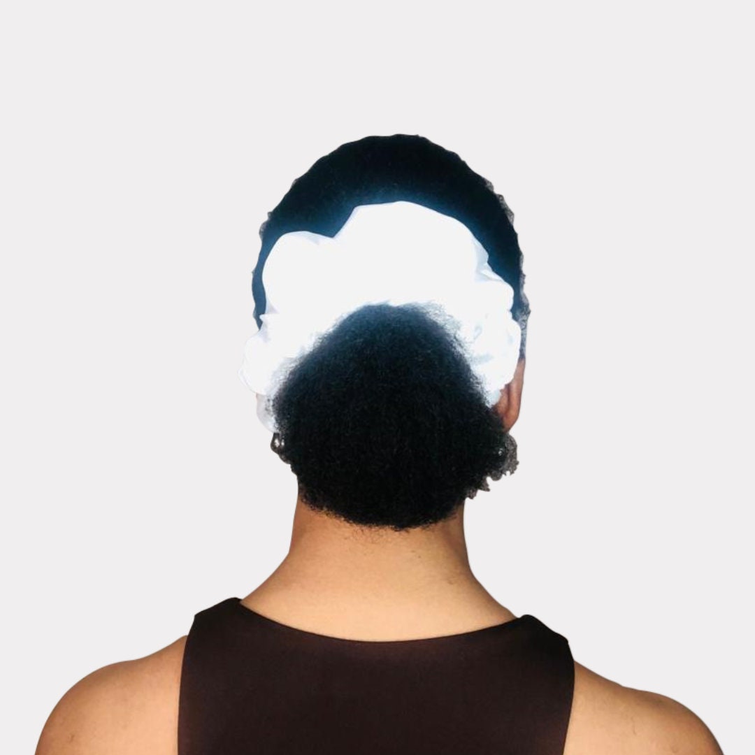 Extra Large Red/Black/White Scrunchie