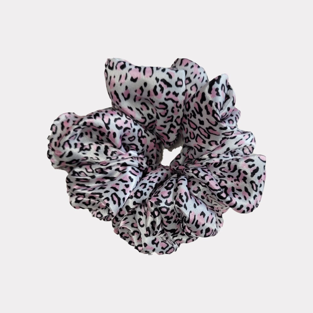 Leopard Print Scrunchie