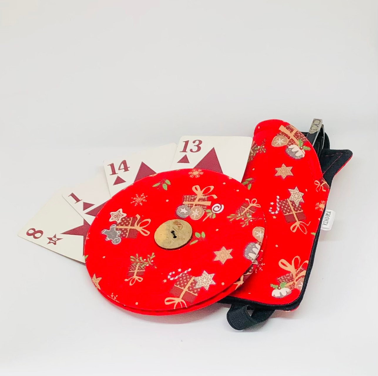 Handmade Fabric Playing Card Holders